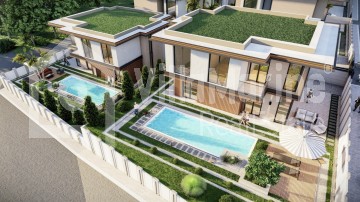 LATEST TECHNOLOGY SUPER LUX 4+1 VILLA WITH PRIVATE POOL